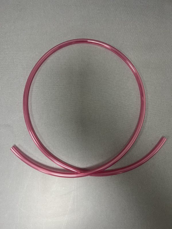 Semi-Flexible Red Exhaust Tubing (per Foot)
